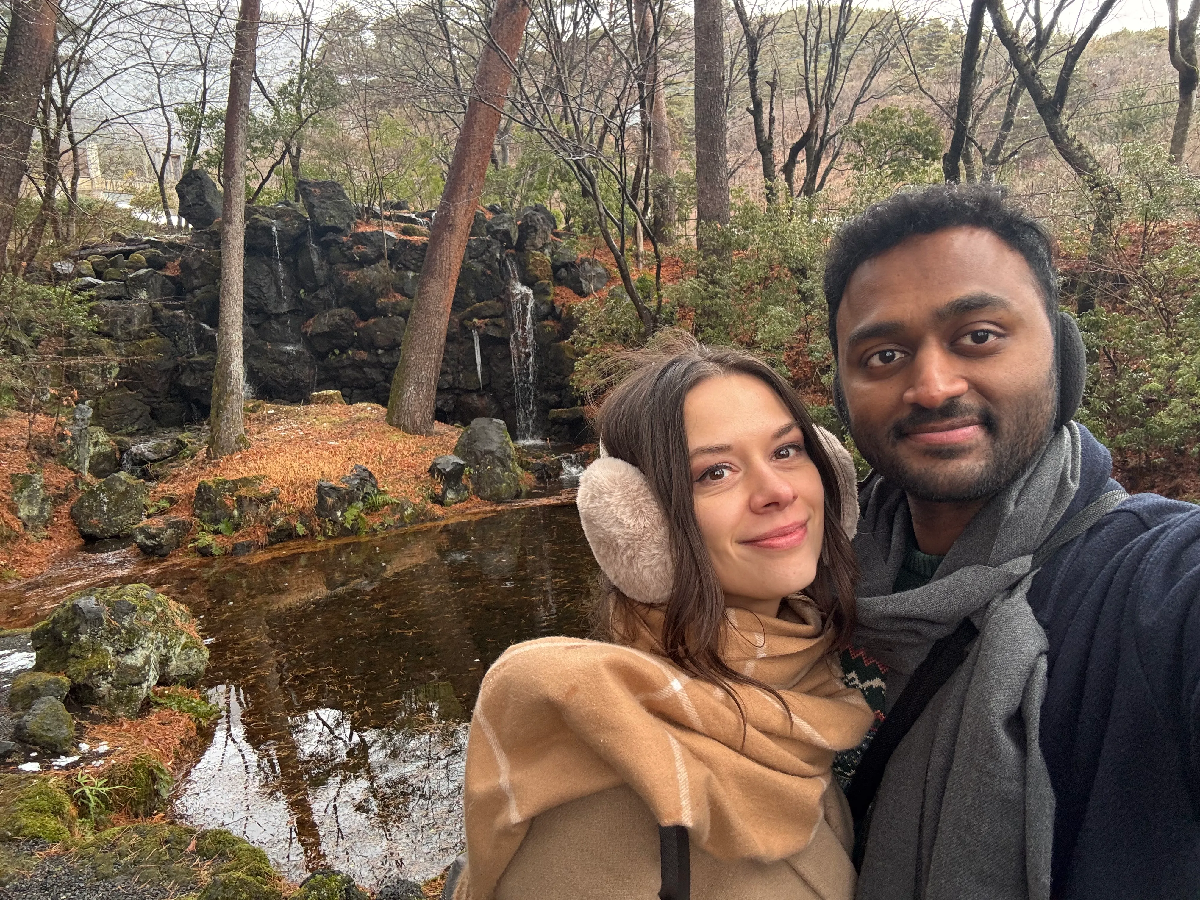 Brianna and Ivan spending a bright day in the city.